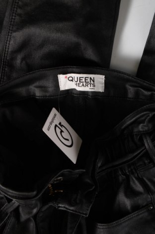 Damskie spodnie Queen Hearts, Rozmiar XS, Kolor Czarny, Cena 92,76 zł