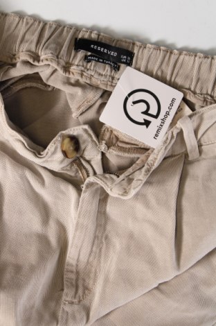 Pantaloni de femei Reserved, Mărime M, Culoare Bej, Preț 74,00 Lei