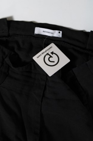 Pantaloni de femei Reserved, Mărime L, Culoare Negru, Preț 138,14 Lei