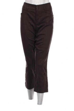 Дамски панталон Rosner, Размер M, Цвят Кафяв, Цена 19,72 лв.