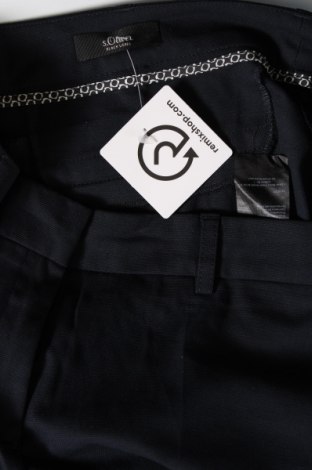 Dámské kalhoty  S.Oliver Black Label, Velikost M, Barva Modrá, Cena  1 084,00 Kč
