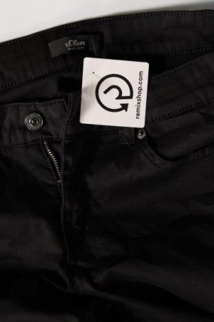 Дамски панталон S.Oliver Black Label, Размер M, Цвят Черен, Цена 36,72 лв.