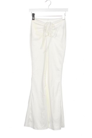 Дамски панталон SHEIN, Размер XS, Цвят Бял, Цена 13,05 лв.