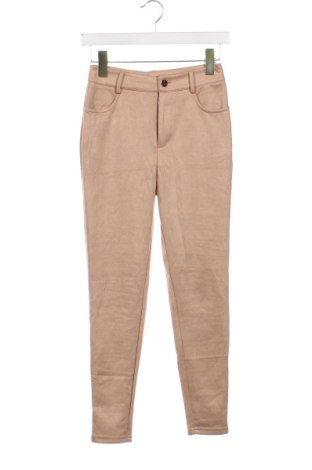 Дамски панталон SHEIN, Размер XS, Цвят Бежов, Цена 3,19 лв.