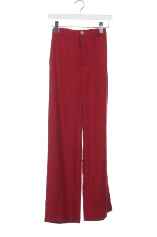 Дамски панталон SHEIN, Размер XS, Цвят Червен, Цена 16,53 лв.
