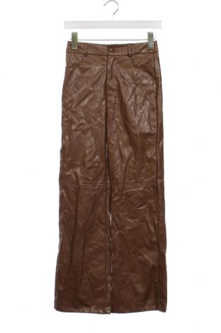 Дамски панталон SHEIN, Размер XS, Цвят Кафяв, Цена 8,70 лв.