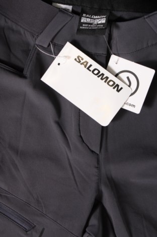 Дамски панталон Salomon, Размер M, Цвят Сив, Цена 161,00 лв.