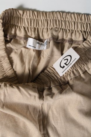 Дамски панталон Selected Femme, Размер M, Цвят Бежов, Цена 27,50 лв.