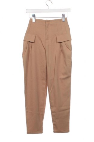 Pantaloni de femei Sinsay, Mărime XXS, Culoare Maro, Preț 73,98 Lei