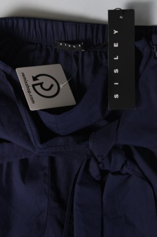 Дамски панталон Sisley, Размер XXS, Цвят Син, Цена 156,00 лв.