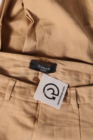 Pantaloni de femei Sisters Point, Mărime S, Culoare Bej, Preț 26,97 Lei