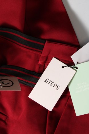 Pantaloni de femei Steps, Mărime L, Culoare Roșu, Preț 151,32 Lei
