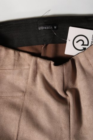Γυναικείο παντελόνι Stitch & Soul, Μέγεθος M, Χρώμα  Μπέζ, Τιμή 1,79 €