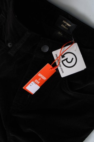 Γυναικείο παντελόνι Superdry, Μέγεθος S, Χρώμα Μαύρο, Τιμή 54,64 €