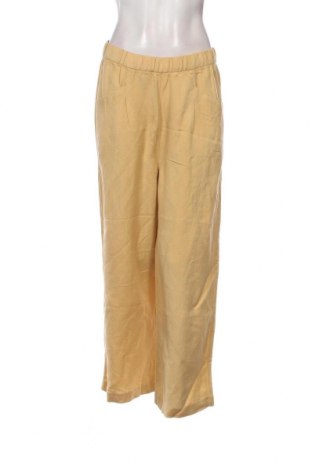Дамски панталон Tom Tailor, Размер S, Цвят Жълт, Цена 37,20 лв.
