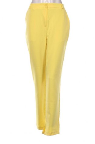 Дамски панталон Trendyol, Размер XL, Цвят Жълт, Цена 22,55 лв.