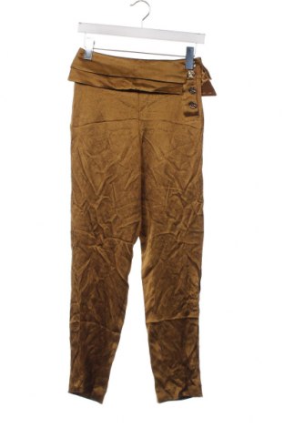 Дамски панталон Uterque, Размер XS, Цвят Бежов, Цена 40,80 лв.