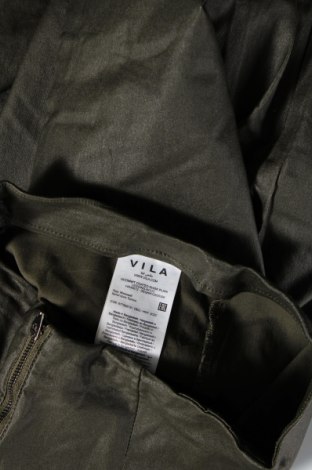 Дамски панталон VILA, Размер M, Цвят Зелен, Цена 5,94 лв.