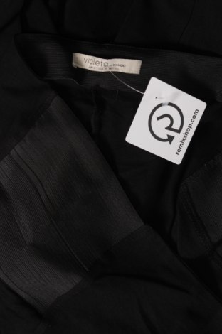 Pantaloni de femei Violeta by Mango, Mărime L, Culoare Negru, Preț 22,37 Lei