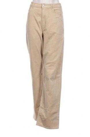 Дамски панталон Weekday, Размер L, Цвят Бежов, Цена 13,95 лв.