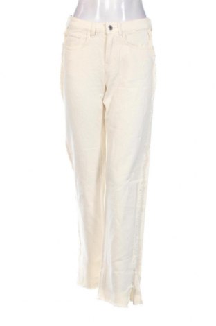 Pantaloni de femei Weekday, Mărime S, Culoare Ecru, Preț 137,66 Lei