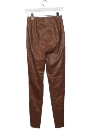 Дамски панталон Zara, Размер S, Цвят Кафяв, Цена 73,30 лв.