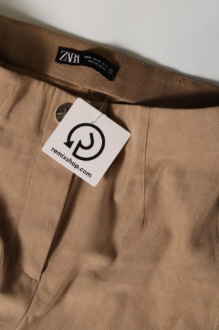 Γυναικείο παντελόνι Zara, Μέγεθος XS, Χρώμα  Μπέζ, Τιμή 6,35 €