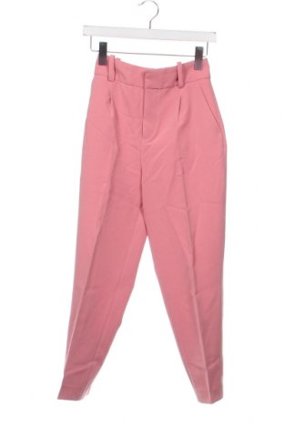 Γυναικείο παντελόνι Zara, Μέγεθος XS, Χρώμα Ρόζ , Τιμή 8,30 €