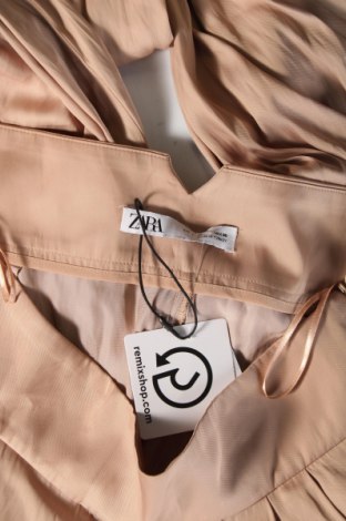 Damenhose Zara, Größe L, Farbe Beige, Preis 13,84 €
