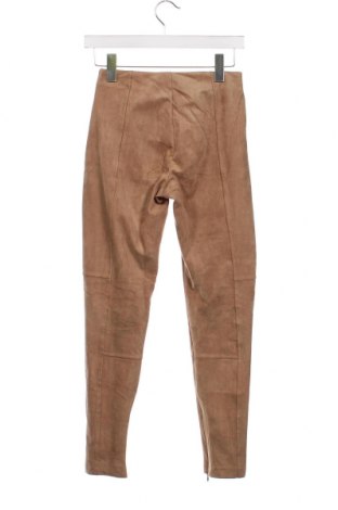 Дамски панталон Zara, Размер XS, Цвят Бежов, Цена 10,26 лв.