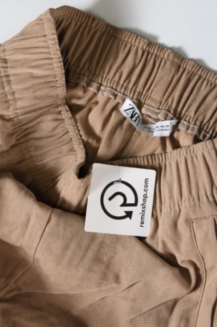 Dámske nohavice Zara, Veľkosť XS, Farba Béžová, Cena  3,06 €
