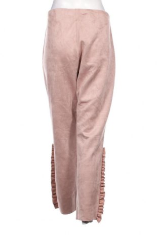 Pantaloni de femei Zara, Mărime XXL, Culoare Roz, Preț 35,53 Lei