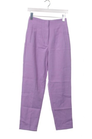Pantaloni de femei Zara, Mărime XS, Culoare Mov, Preț 88,82 Lei