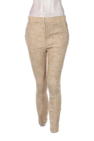 Дамски панталон Zara, Размер M, Цвят Бежов, Цена 8,10 лв.