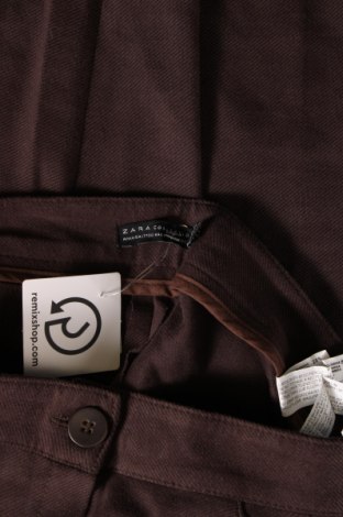 Pantaloni de femei Zara, Mărime M, Culoare Maro, Preț 15,99 Lei