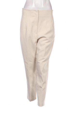 Дамски панталон Zara, Размер L, Цвят Екрю, Цена 37,20 лв.