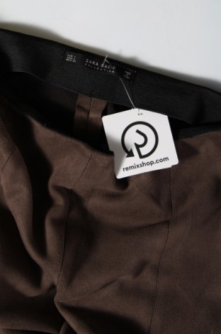 Pantaloni de femei Zara, Mărime L, Culoare Maro, Preț 17,76 Lei
