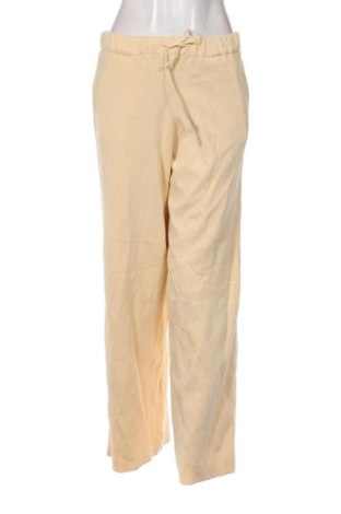 Дамски панталон Zara, Размер S, Цвят Жълт, Цена 12,15 лв.