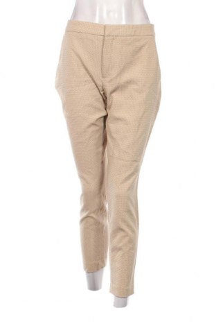Дамски панталон Zara, Размер M, Цвят Бежов, Цена 27,90 лв.