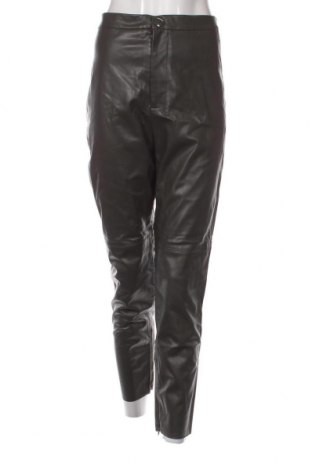 Дамски панталон Zara, Размер XXL, Цвят Зелен, Цена 10,26 лв.