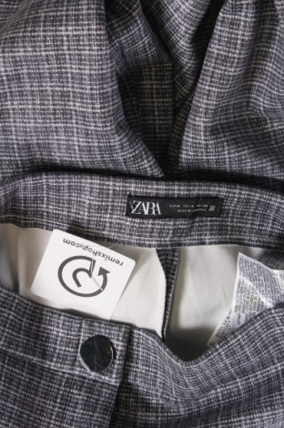Дамски панталон Zara, Размер M, Цвят Сив, Цена 18,34 лв.