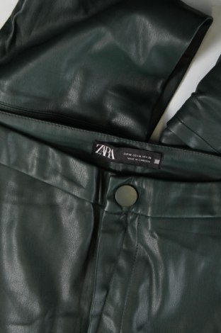 Dámske nohavice Zara, Veľkosť M, Farba Zelená, Cena  15,31 €