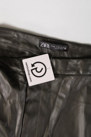 Pantaloni de femei Zara, Mărime XXL, Culoare Verde, Preț 53,29 Lei