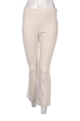 Дамски панталон Zara, Размер S, Цвят Екрю, Цена 12,15 лв.