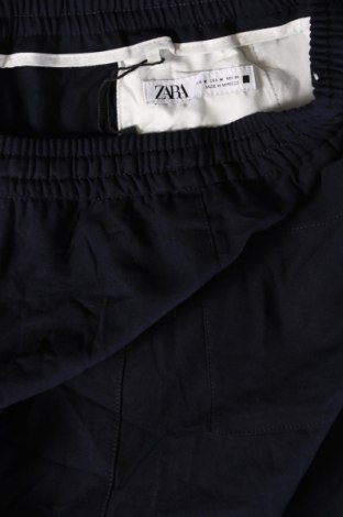 Pantaloni de femei Zara, Mărime M, Culoare Albastru, Preț 88,82 Lei