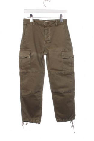 Pantaloni de femei Zara, Mărime XS, Culoare Verde, Preț 41,40 Lei