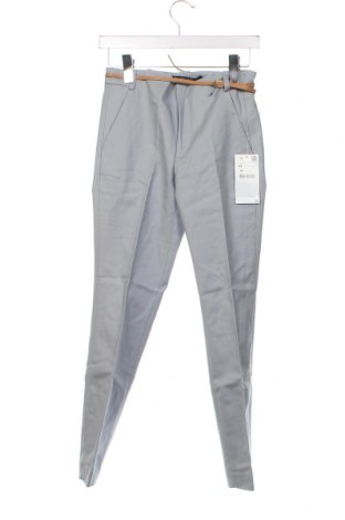 Дамски панталон Zara, Размер XS, Цвят Сив, Цена 61,94 лв.