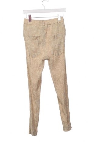 Pantaloni de femei Zara, Mărime XS, Culoare Bej, Preț 31,42 Lei