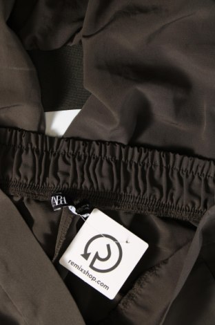Дамски панталон Zara, Размер M, Цвят Зелен, Цена 27,02 лв.
