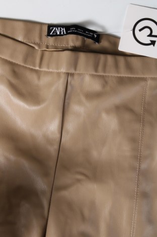 Dámske nohavice Zara, Veľkosť L, Farba Béžová, Cena  15,31 €
